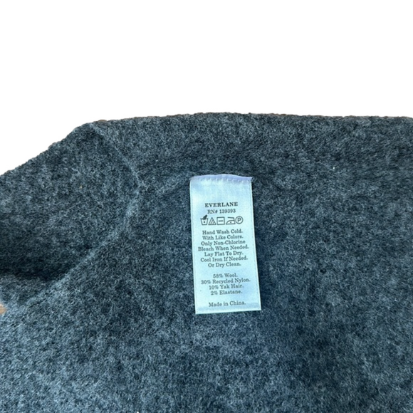 Everlane Women’s NWT Cozy Stretch Tank heathered grey wool - Picture 5 of 6